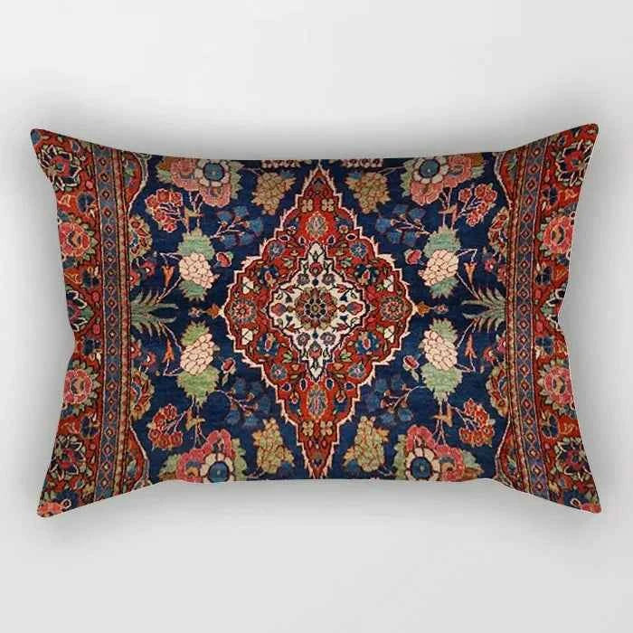 Bohemian Style Lumbar Pillow Cover Home Living Room Sofa Decorative Cushion Cover