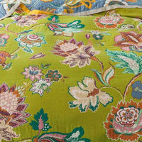 New Flowers Cotton Blanket Bedspread Double-sided Sofa Cover Household Light Luxury Nap Bed Blanket Summer Cool Quilt Bed Sheet