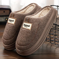 Men's Comfortable Warm Slippers - Plush EVA Memory Foam Cushion for Superior Comfort