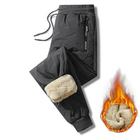Men's Thermal Fleece Sweatpants - Cozy, Warm, and Ready for Winter Adventures