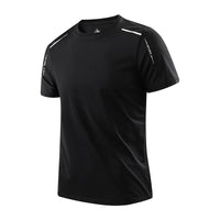 CHRLCK Men's Quick Dry Hiking T-shirt for Outdoor Sports