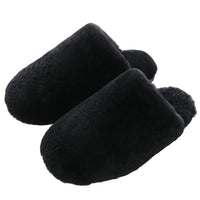 Women's Wool Slippers with Soft Shearling Lining for Cozy Winter Comfort