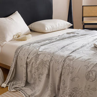 Bamboo Towel Quilt Blanket - Summer Softness for Cozy Comfort