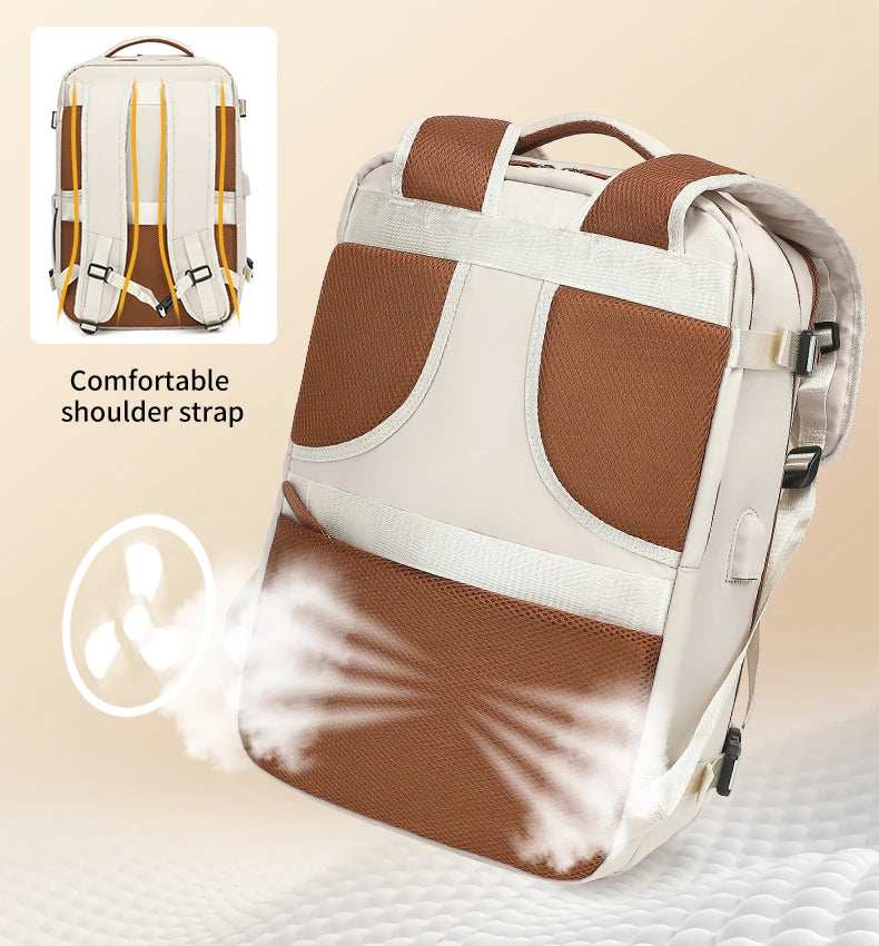 Waterproof Travel Backpack with USB Port – Your Ultimate Companion for Adventures