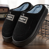 Men's Comfortable Warm Slippers - Plush EVA Memory Foam Cushion for Superior Comfort