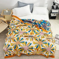 Elevate Your Summer Bliss with Our Boho Summer Cotton Quilt