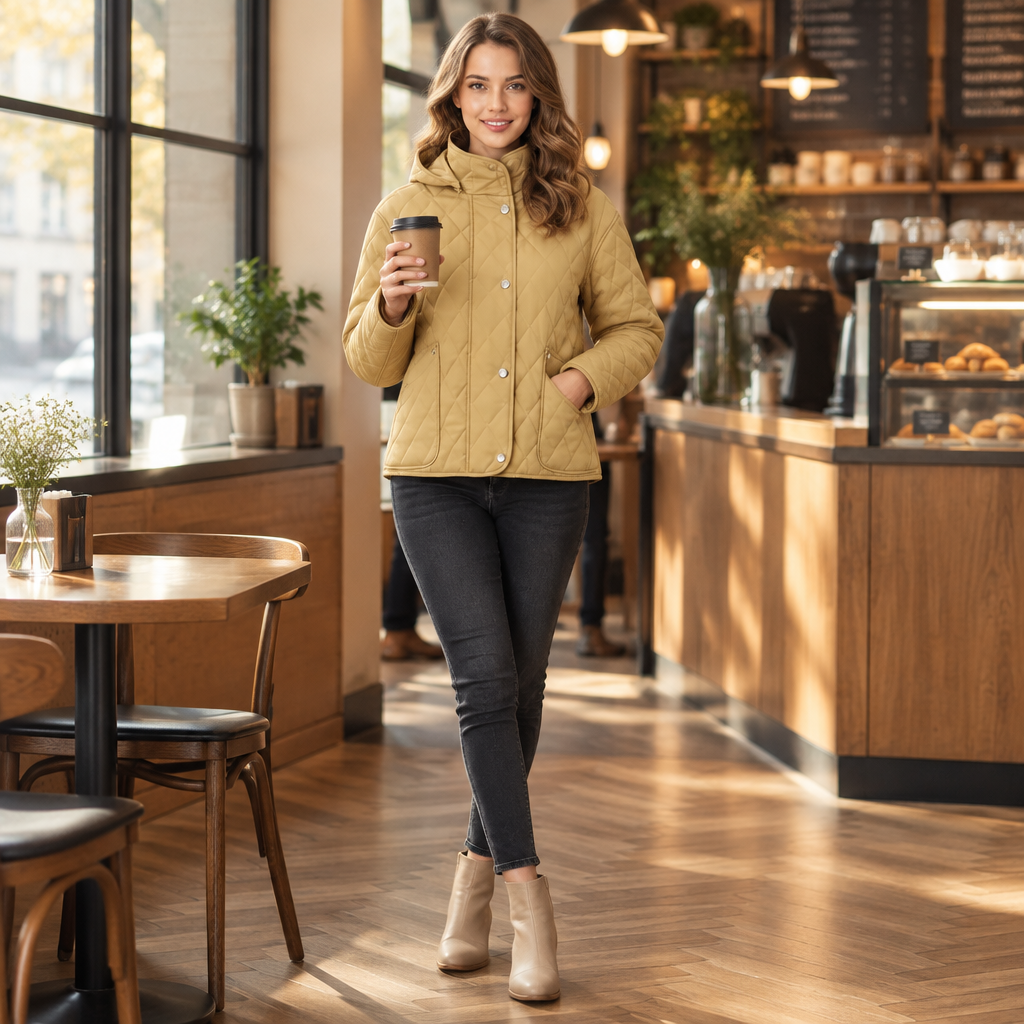 Upgrade Your Wardrobe with the Ultimate Women's Padded Detachable Hood Coat