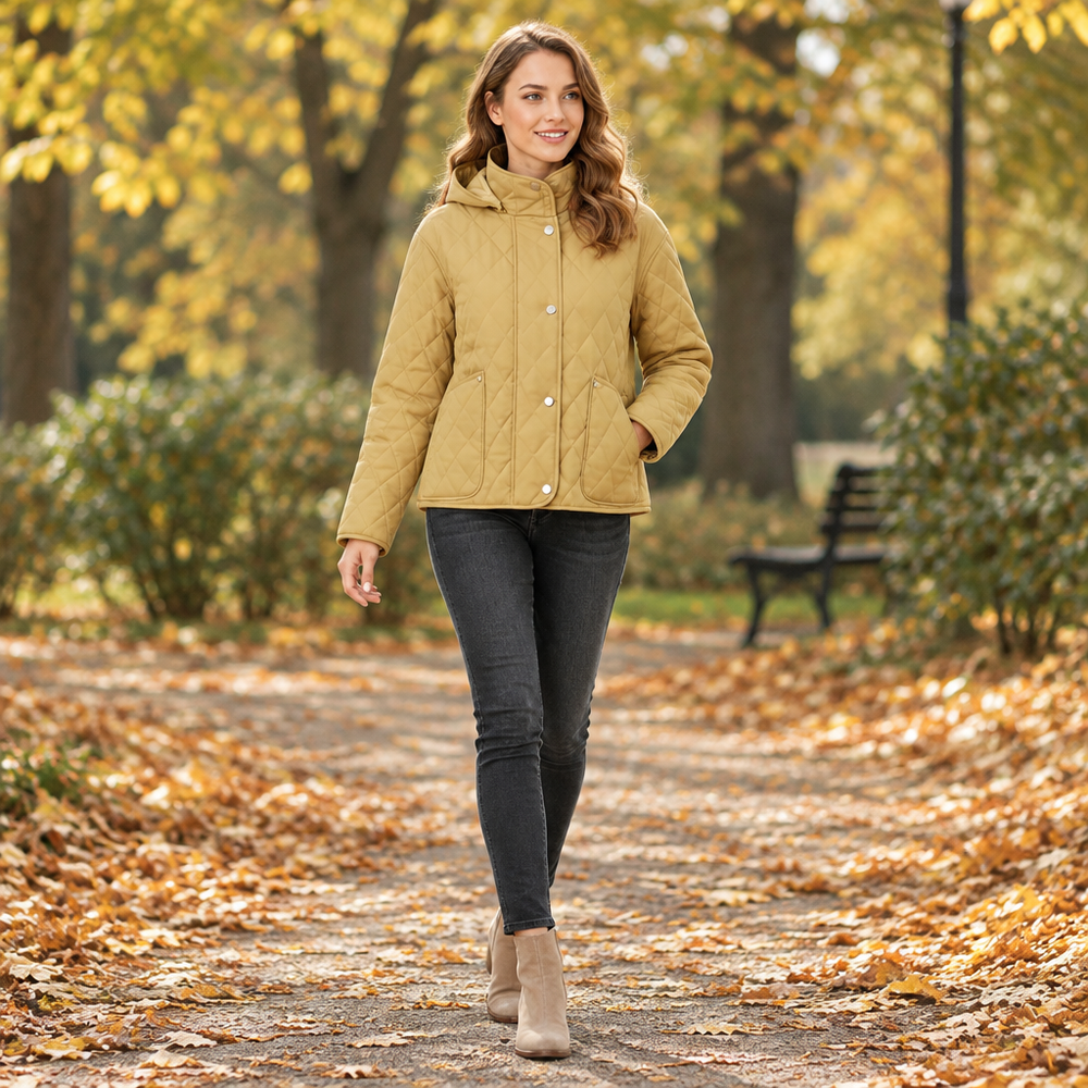 Upgrade Your Wardrobe with the Ultimate Women's Padded Detachable Hood Coat