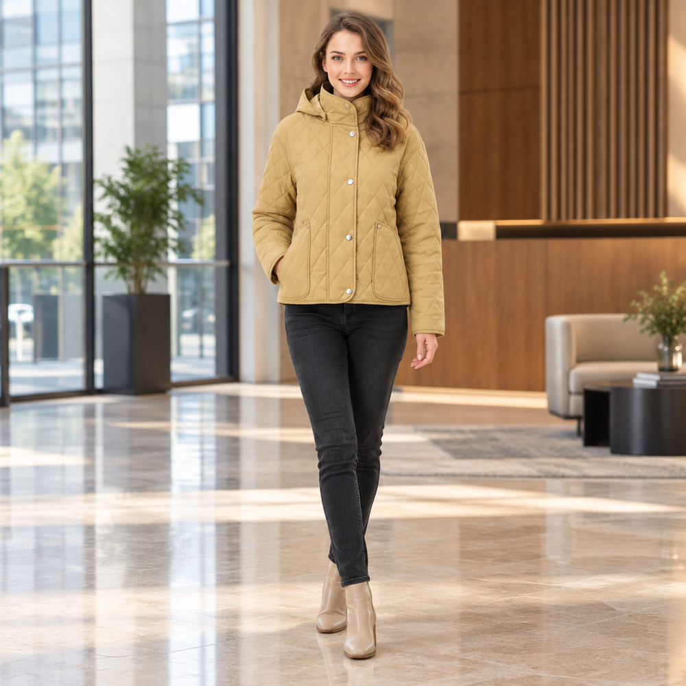 Upgrade Your Wardrobe with the Ultimate Women's Padded Detachable Hood Coat