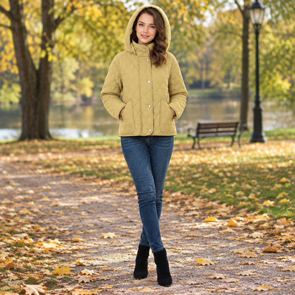 Upgrade Your Wardrobe with the Ultimate Women's Padded Detachable Hood Coat