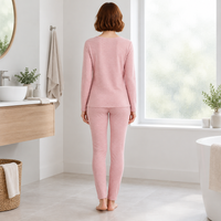 Luxury Cashmere Silk Thermal Set: Cozy Elegance for Autumn and Winter