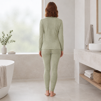 Cozy Cashmere Thermal Couples Set for Autumn & Winter Comfort