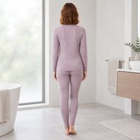 Cozy Cashmere Thermal Couples Set for Autumn & Winter Comfort
