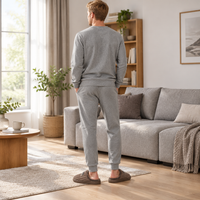 Experience Ultimate Comfort with Men's Winter Suede Slippers