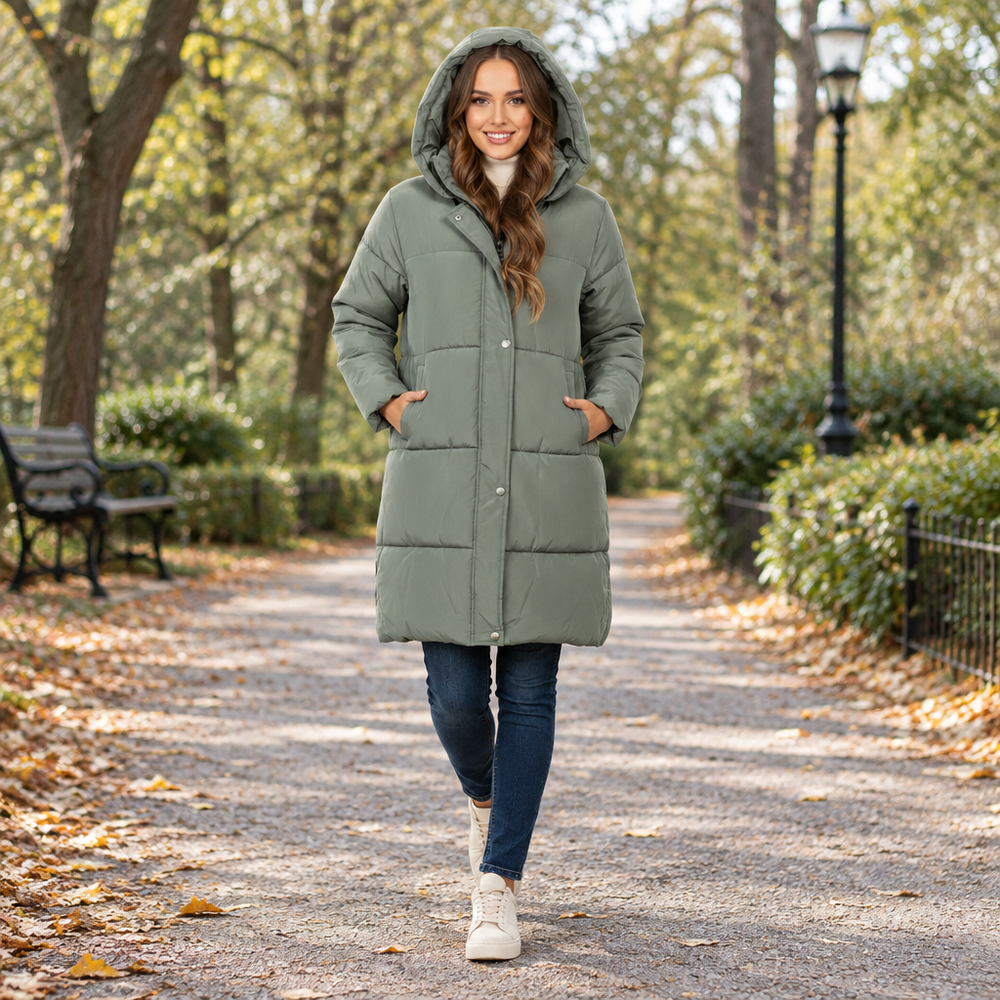 Elevate Your Wardrobe with Our Women's Stylish Puffer Jacket