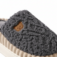 Cozy Winter Furry Slippers for Couples – Stay Warm and Comfortable Indoors