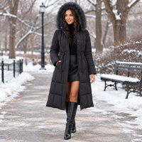Stay Cozy and Stylish in Our Cotton-Padded Coat for Women