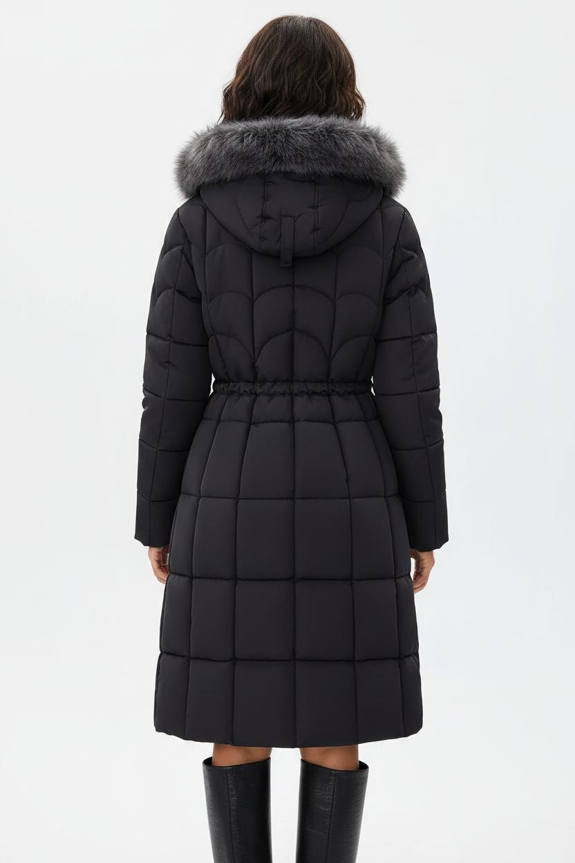 Thickened Cotton-Padded Coat For Middle-Aged And Elderly Women