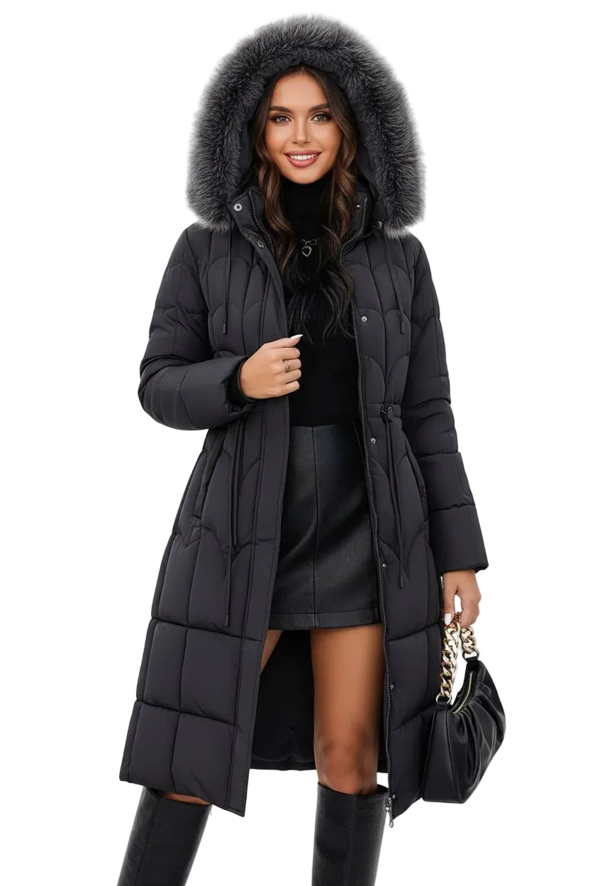Thickened Cotton-Padded Coat For Middle-Aged And Elderly Women