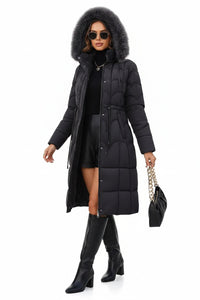 Thickened Cotton-Padded Coat For Middle-Aged And Elderly Women