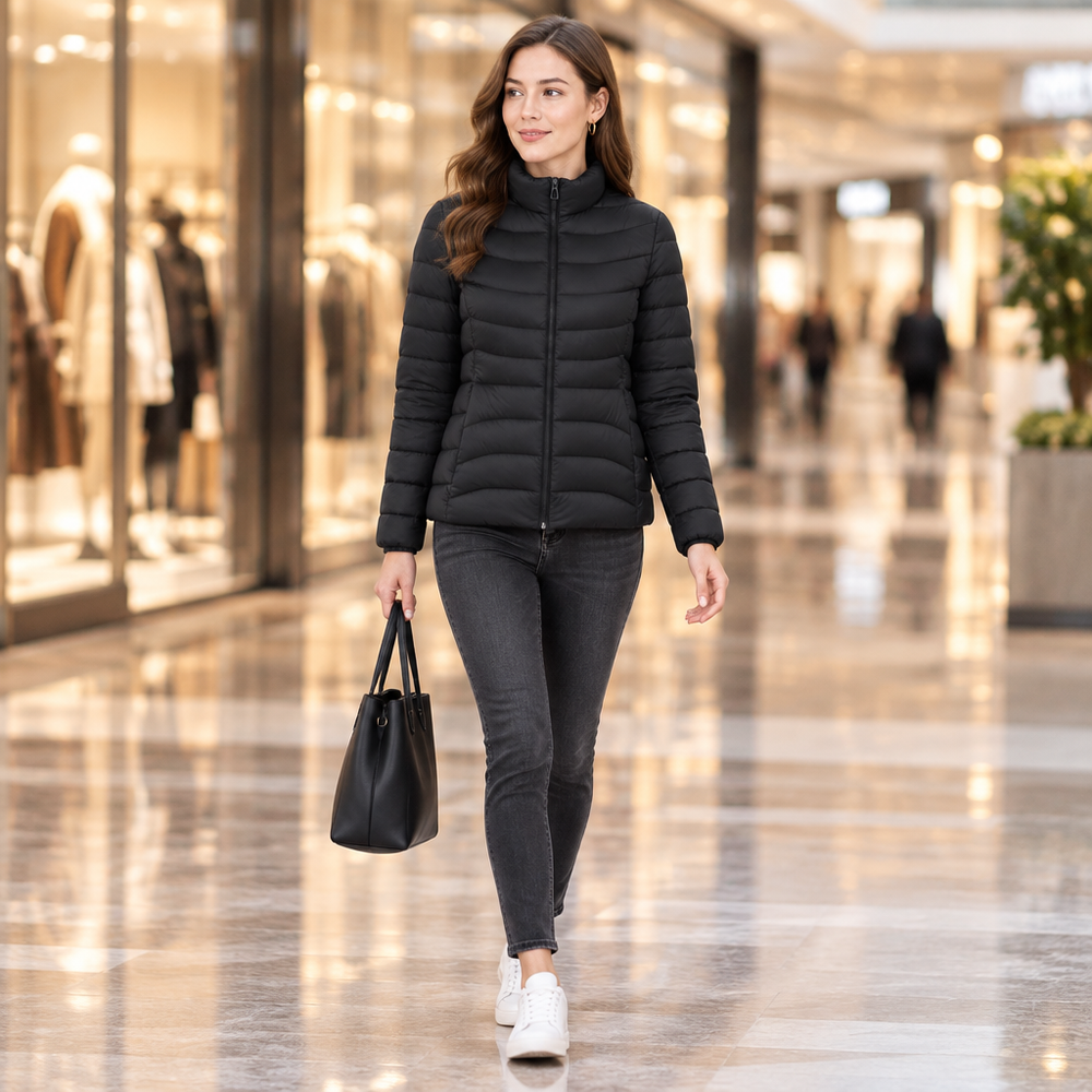 Stay Cozy and Chic: Womens Winter Cotton-Padded Coat for Ultimate Comfort and Style