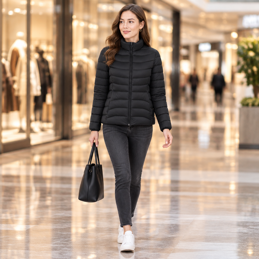 Stay Cozy and Chic: Womens Winter Cotton-Padded Coat for Ultimate Comfort and Style