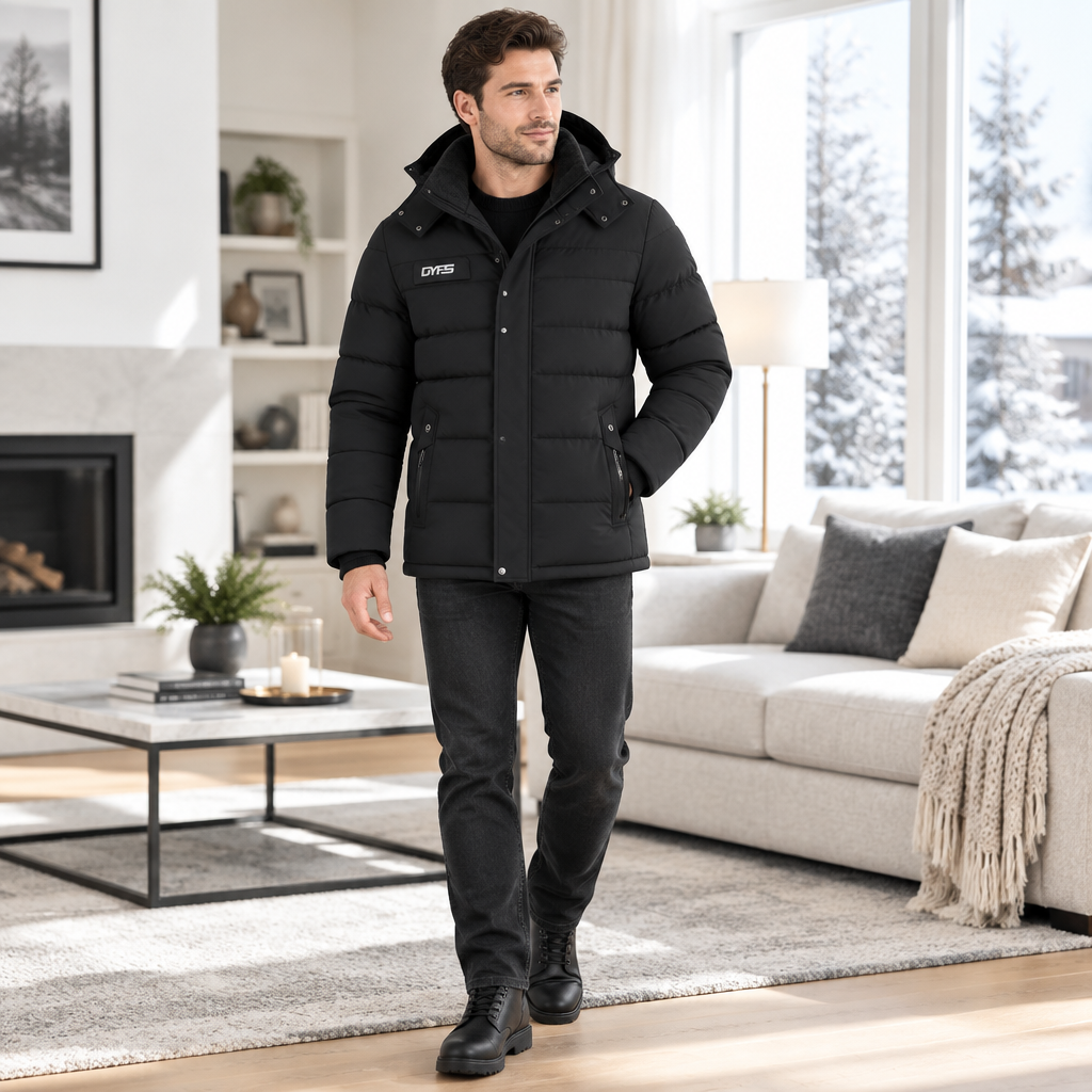 Men's Casual Winter Jacket: Stay Warm and Stylish This Season