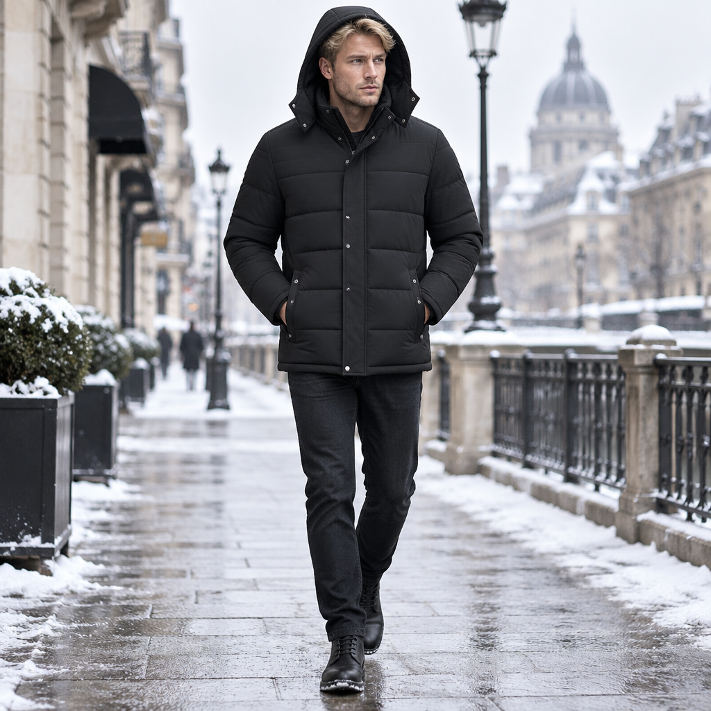 Men's Casual Winter Jacket: Stay Warm and Stylish This Season