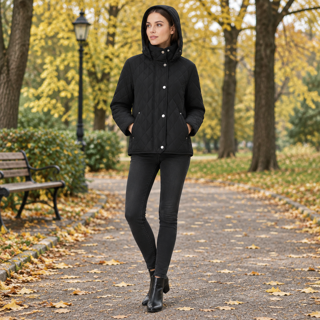 Upgrade Your Wardrobe with the Ultimate Women's Padded Detachable Hood Coat