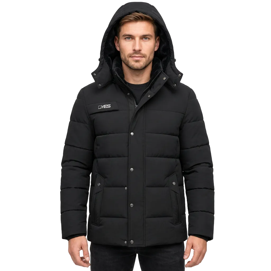 Men's Casual Winter Jacket: Stay Warm and Stylish This Season