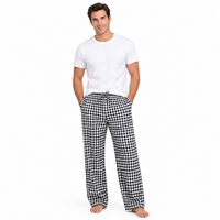 Men's Cotton Plaid Pajama Pants - Comfortable & Stylish Casual Sleepwear