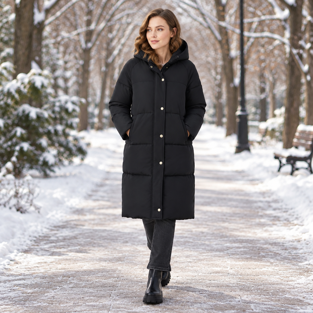 Elevate Your Wardrobe with Our Women's Stylish Puffer Jacket