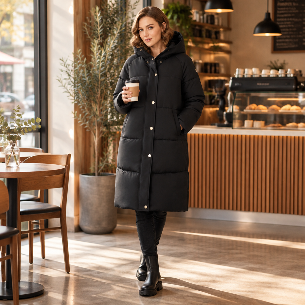 Elevate Your Wardrobe with Our Women's Stylish Puffer Jacket