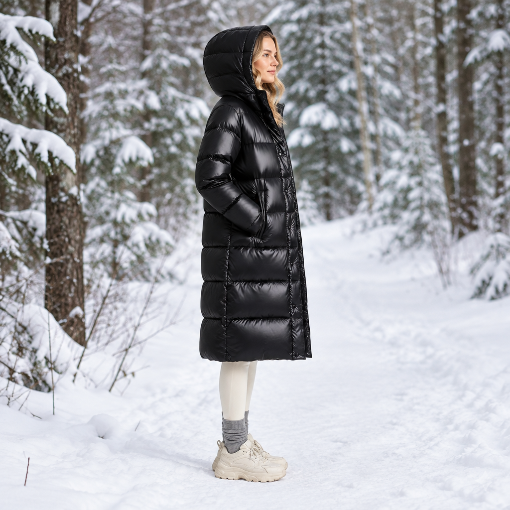 Long Hooded Padded Coat: Stay Cozy and Chic This Winter