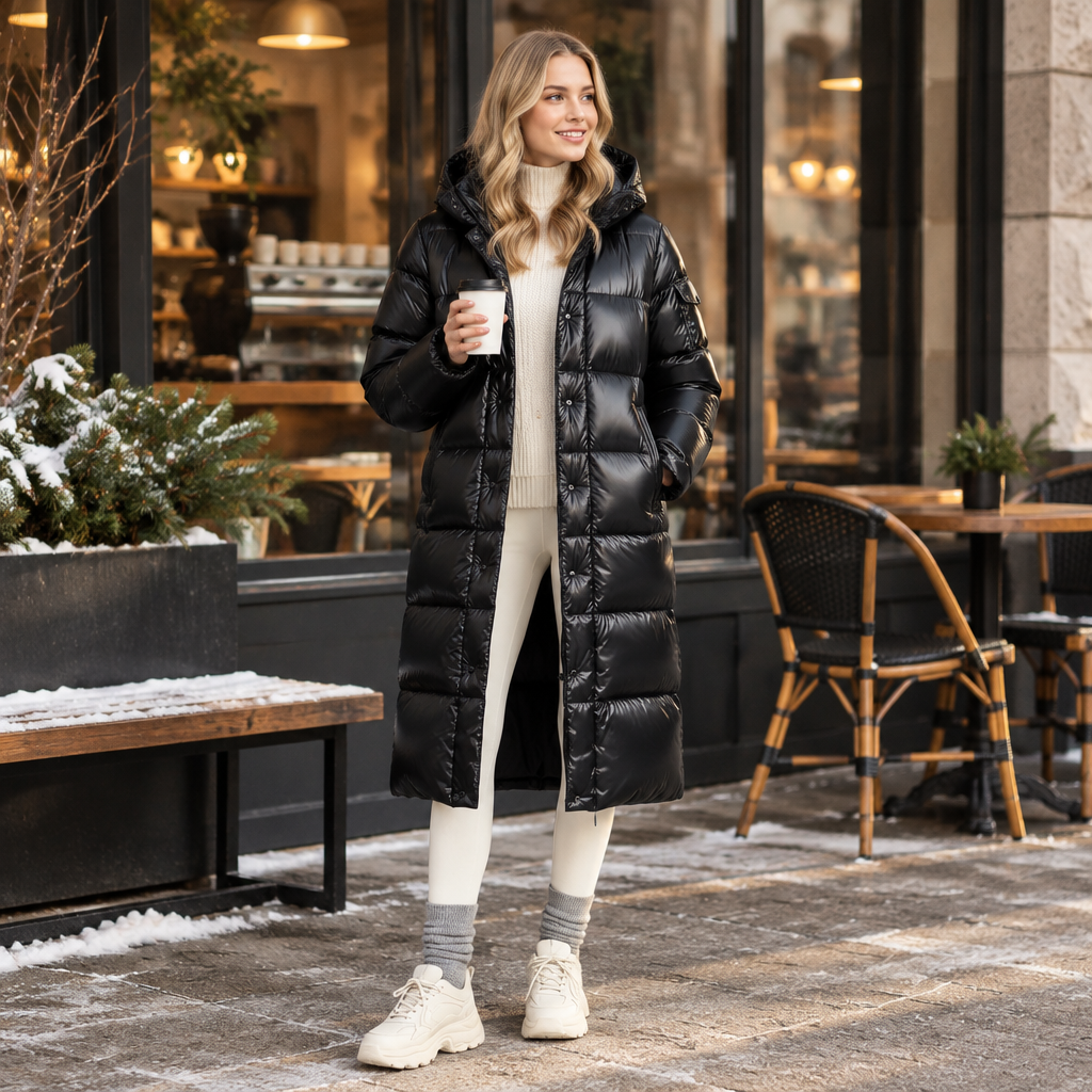 Long Hooded Padded Coat: Stay Cozy and Chic This Winter