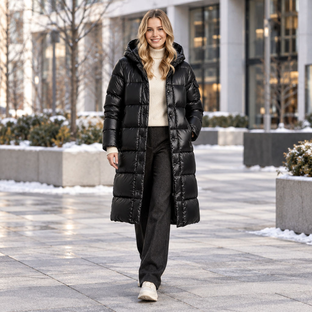 Long Hooded Padded Coat: Stay Cozy and Chic This Winter