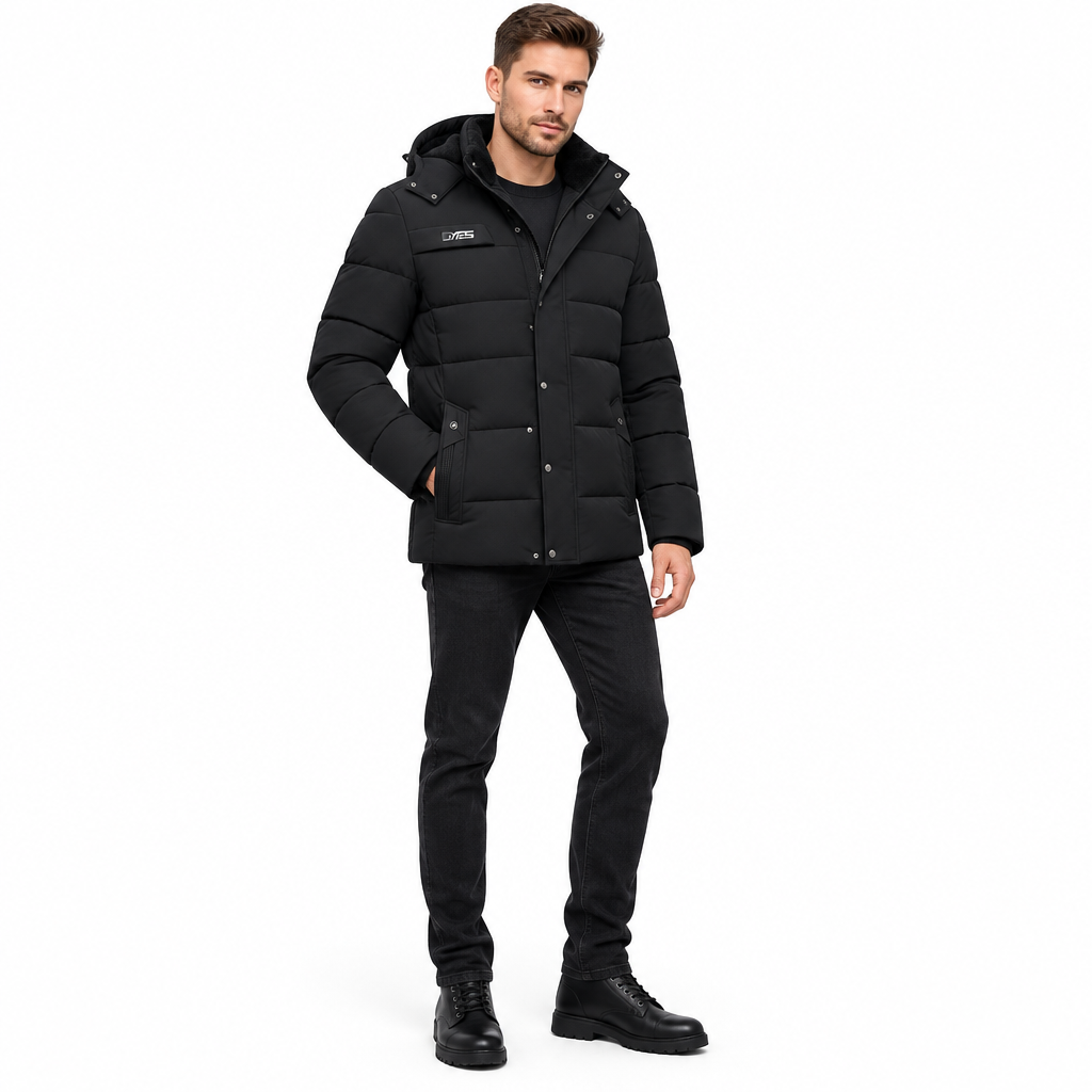 Men's Casual Winter Jacket: Stay Warm and Stylish This Season