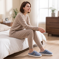 Cozy Fleece Home Slippers – Warm Plush Comfort for Men and Women