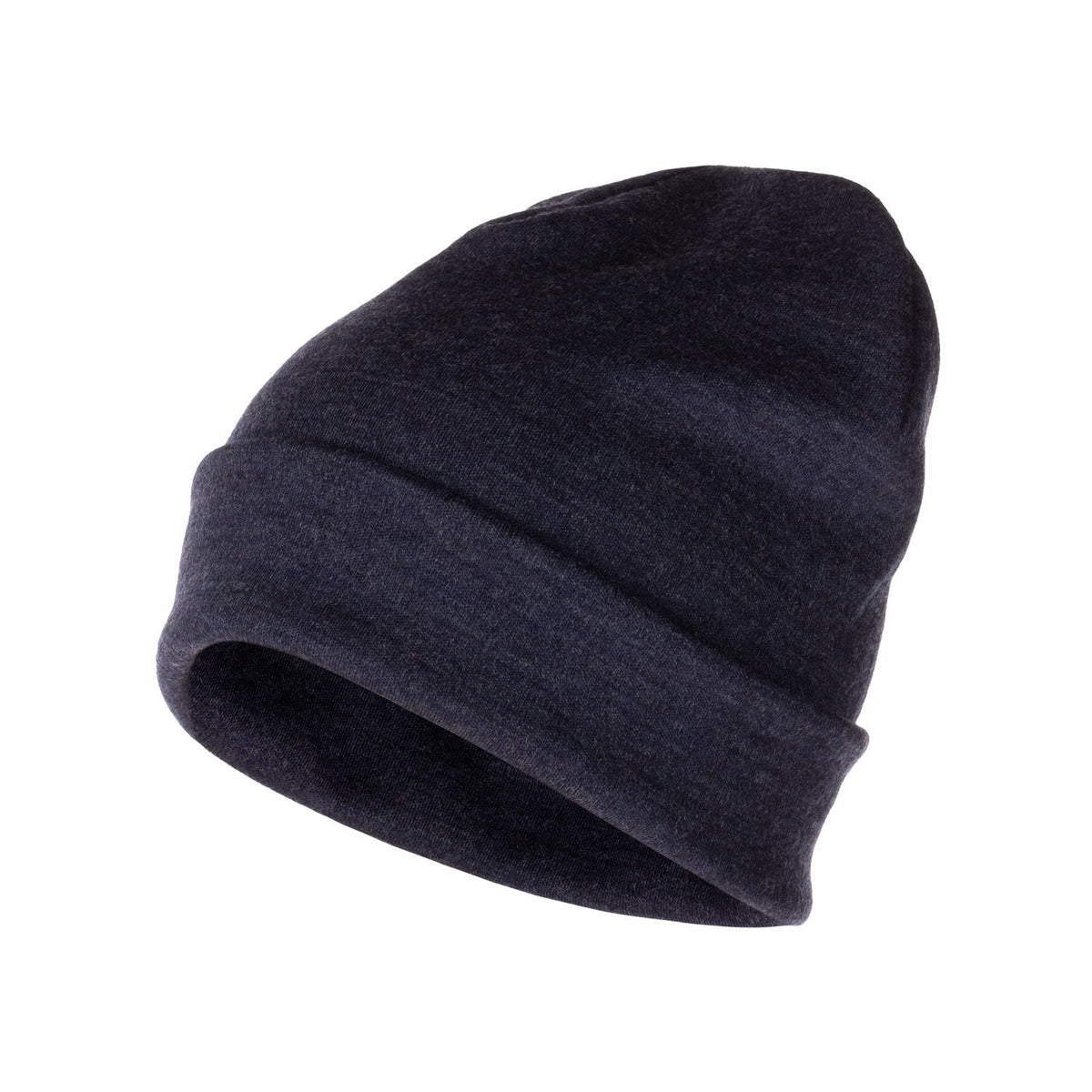 Blue Merino Wool Winter Hat – One Size