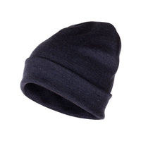 Blue Merino Wool Winter Hat – One Size