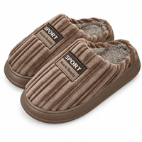 Experience Ultimate Comfort with Men's Winter Suede Slippers