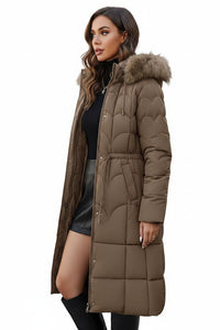 Thickened Cotton-Padded Coat For Middle-Aged And Elderly Women