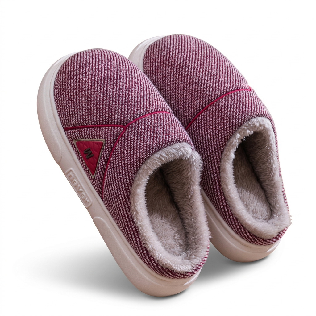 Cozy Fleece Home Slippers – Warm Plush Comfort for Men and Women