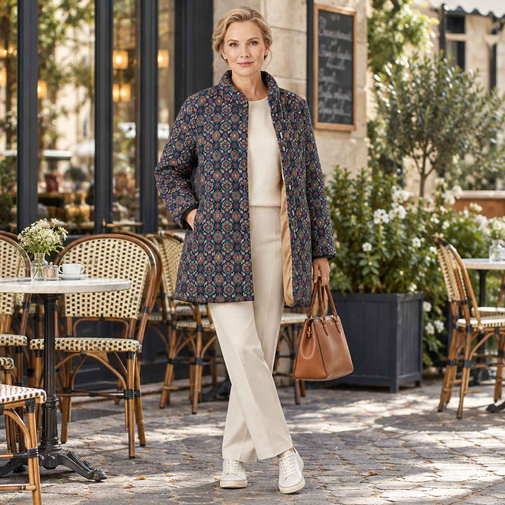 Thickened Cotton Coat for Seniors: Comfortable Elegance for Everyday Wear