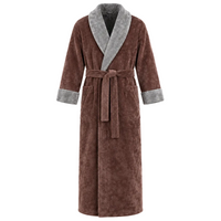 Men's Plus Size Winter Bathrobe - Ultra-Soft Coral Fleece Luxury for Cozy Comfort
