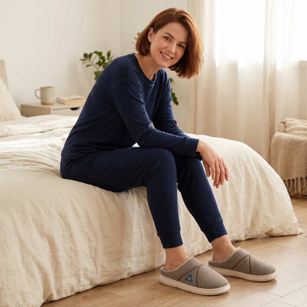 Cozy Fleece Home Slippers – Warm Plush Comfort for Men and Women