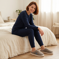 Cozy Fleece Home Slippers – Warm Plush Comfort for Men and Women