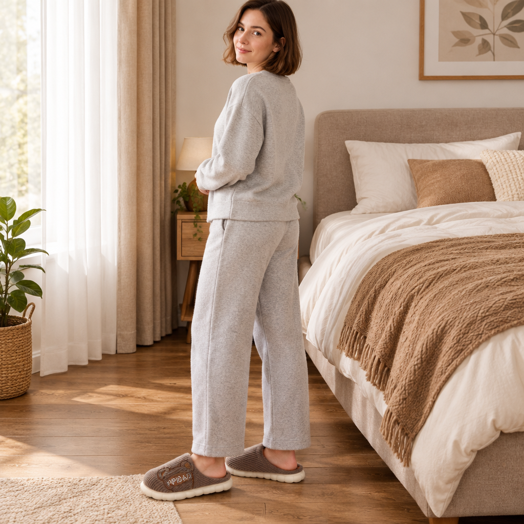 Cute Bear Home Slippers: Your Cozy Companion for Every Winter Evening