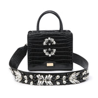 Crystal Strap Nice Diamond Handbag Women Luxury Brand Designer Tote Handbag - SaneShoppe