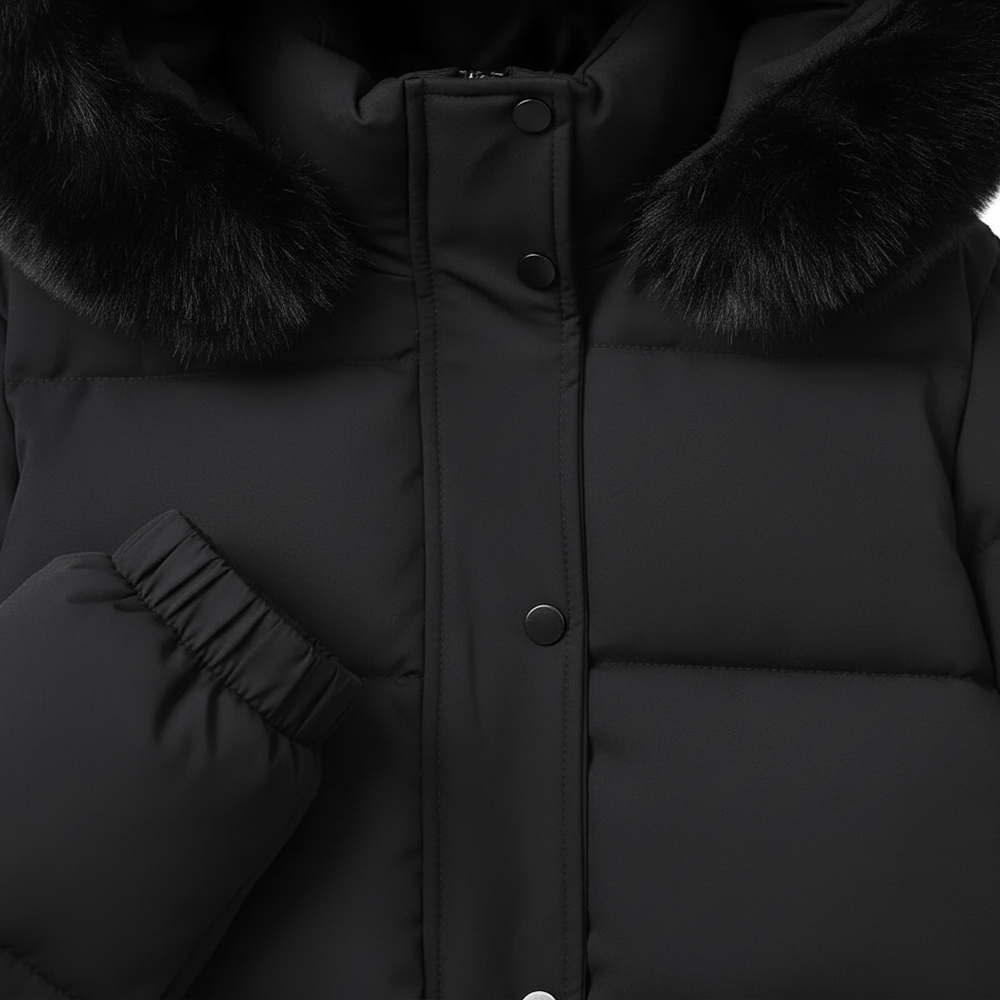 Elevate Your Style with Our Women's Cropped Padded Coat